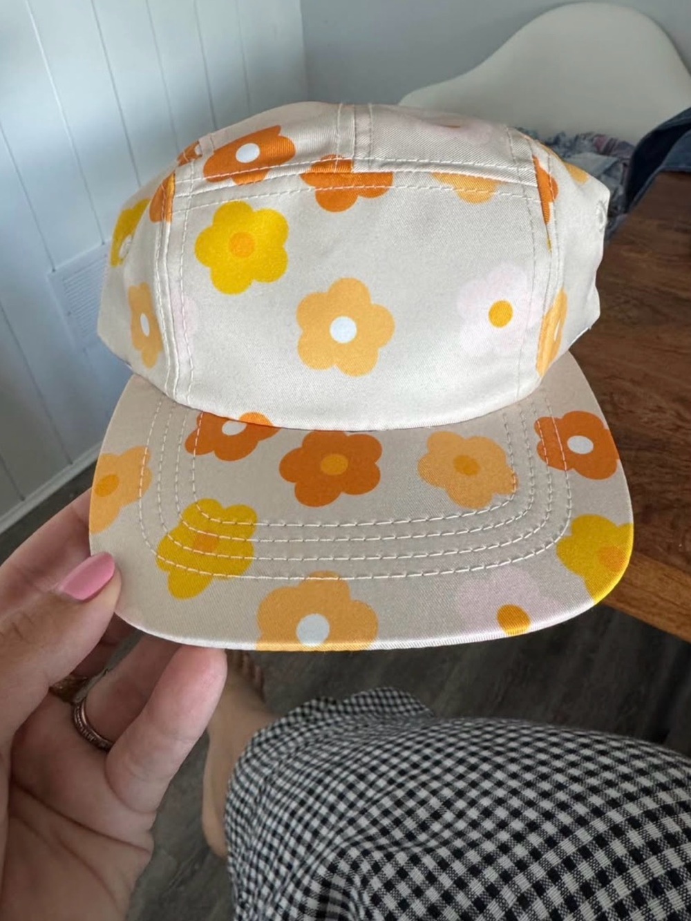 Kids 5-Panel Daisy Hat